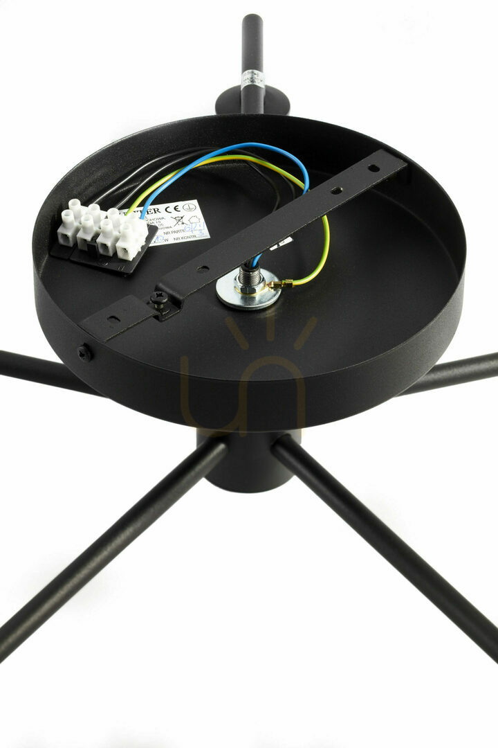 Show PRATO Ceiling Lamp Black 5xG9/14W PRATO Ceiling Lamp Black 5xG9/14W