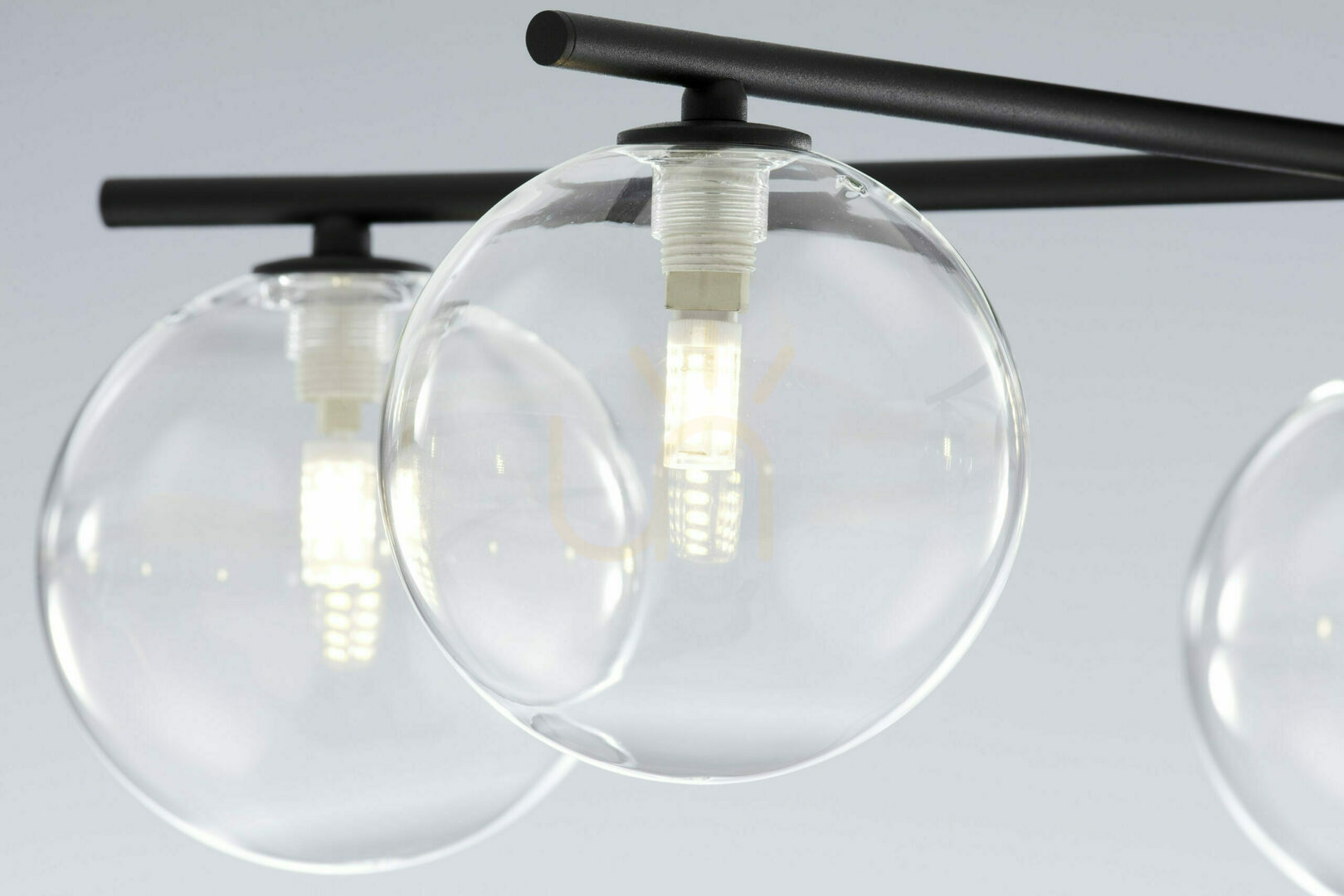 View PRATO Ceiling Lamp Black 5xG9/14W PRATO Ceiling Lamp Black 5xG9/14W