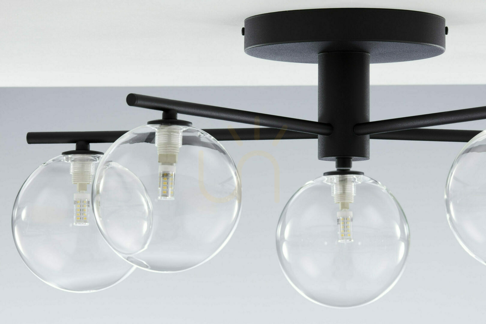 Display PRATO Ceiling Lamp Black 5xG9/14W PRATO Ceiling Lamp Black 5xG9/14W