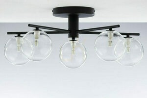 PRATO Ceiling Lamp Black 5xG9/14W 0 PRATO Ceiling Lamp Black 5xG9/14W small 0