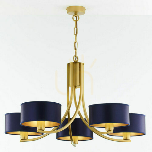Check ARTHUR Chandelier Gold 5xE27/15W