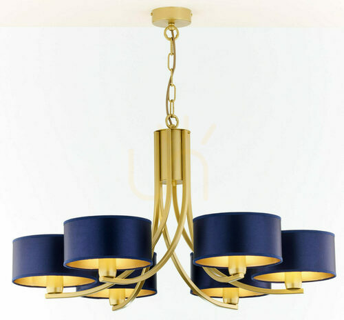 Check ARTHUR Chandelier Gold 6xE27/15W