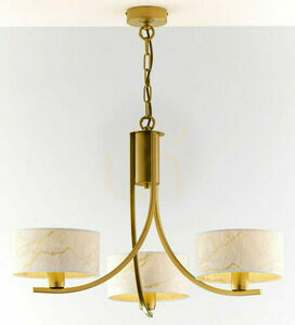 ARTHUR Chandelier Gold 3xE27/15W 0 ARTHUR Chandelier Gold 3xE27/15W small 0