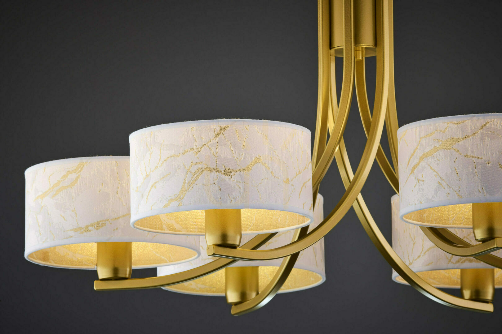 View ARTHUR Chandelier Gold 6xE27/15W ARTHUR Chandelier Gold 6xE27/15W