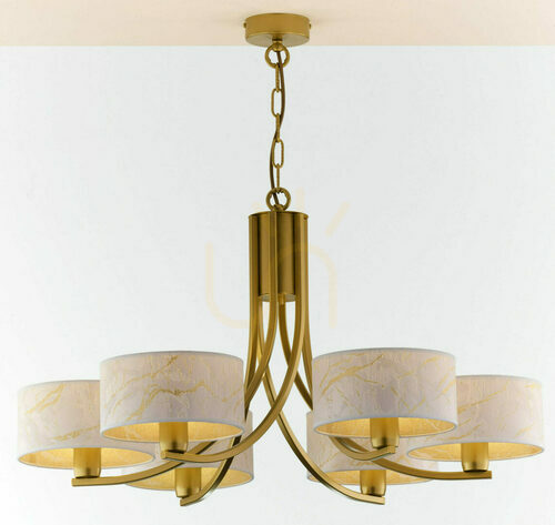 Check ARTHUR Chandelier Gold 6xE27/15W
