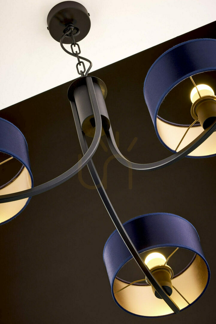 Preview ARTHUR Chandelier Black 3xE27/15W ARTHUR Chandelier Black 3xE27/15W