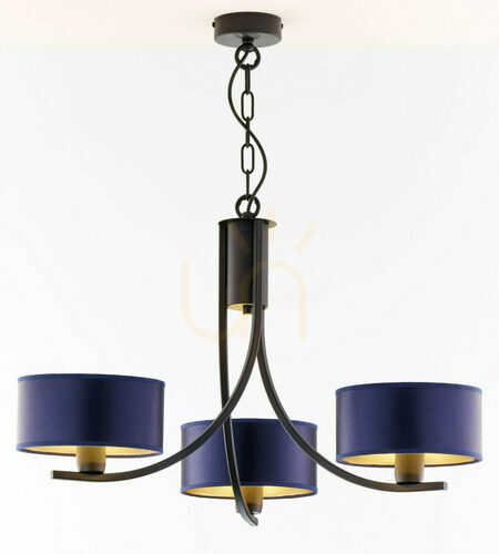 Check ARTHUR Chandelier Black 3xE27/15W