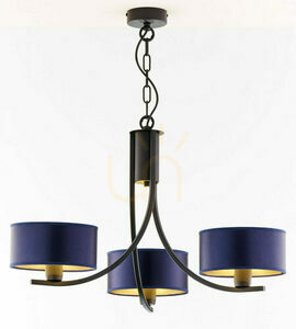 ARTHUR Chandelier Black 3xE27/15W 0 ARTHUR Chandelier Black 3xE27/15W small 0
