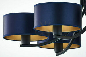 ARTHUR Chandelier Black 6xE27/15W small 7
