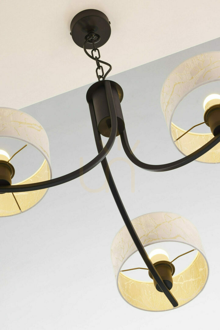 Display ARTHUR Chandelier Black 3xE27/15W ARTHUR Chandelier Black 3xE27/15W