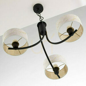 ARTHUR Chandelier Black 3xE27/15W 6 ARTHUR Chandelier Black 3xE27/15W small 6
