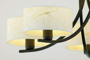 ARTHUR Chandelier Black 5xE27/15W small 11
