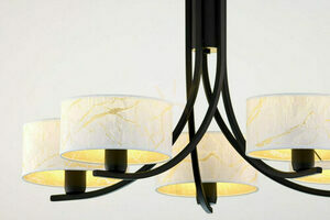 ARTHUR Chandelier Black 5xE27/15W small 3