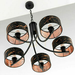 ARTHUR Chandelier Black 5xE27/15W 3 ARTHUR Chandelier Black 5xE27/15W small 3