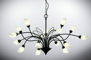 GLORIOSA Chandelier Black 15xG9/14W 2 GLORIOSA Chandelier Black 15xG9/14W small 2