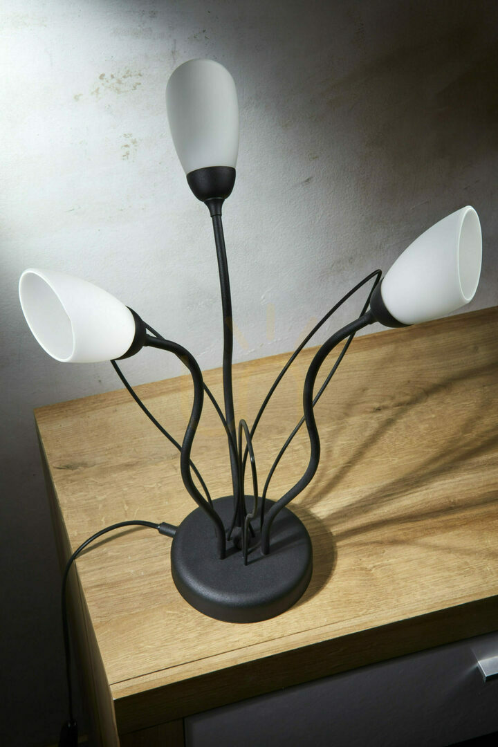 Check GLORIOSA Desk Lamps Black 3xG9/14W GLORIOSA Desk Lamps Black 3xG9/14W