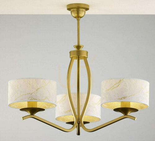 Check KASZMIR Chandelier Gold 3xE27/15W