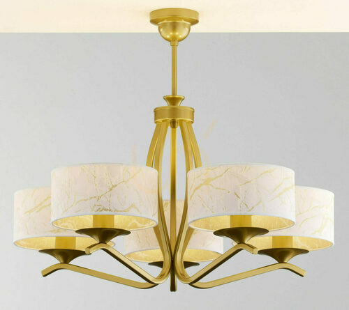 Check Chandelier KASZMIR Gold 5xE27/15W