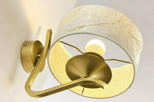 Wall lamp KASZMIR Gold 1xE27/15W small 12