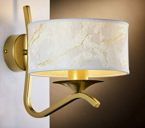 Wall lamp KASZMIR Gold 1xE27/15W small 6