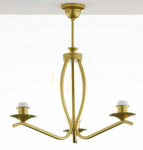 KASZMIR Chandelier Gold 3xE27/15W 11 KASZMIR Chandelier Gold 3xE27/15W small 11