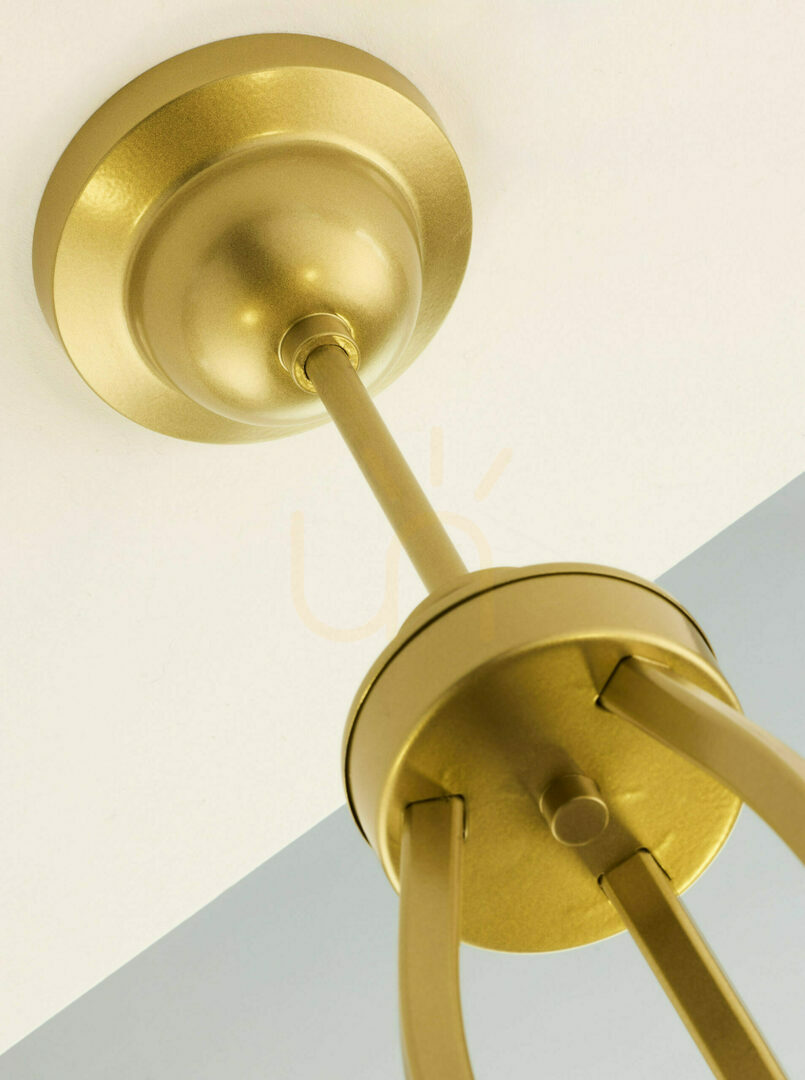 Display KASZMIR Chandelier Gold 3xE27/15W KASZMIR Chandelier Gold 3xE27/15W