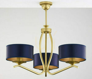 KASZMIR Chandelier Gold 3xE27/15W 2 KASZMIR Chandelier Gold 3xE27/15W small 2