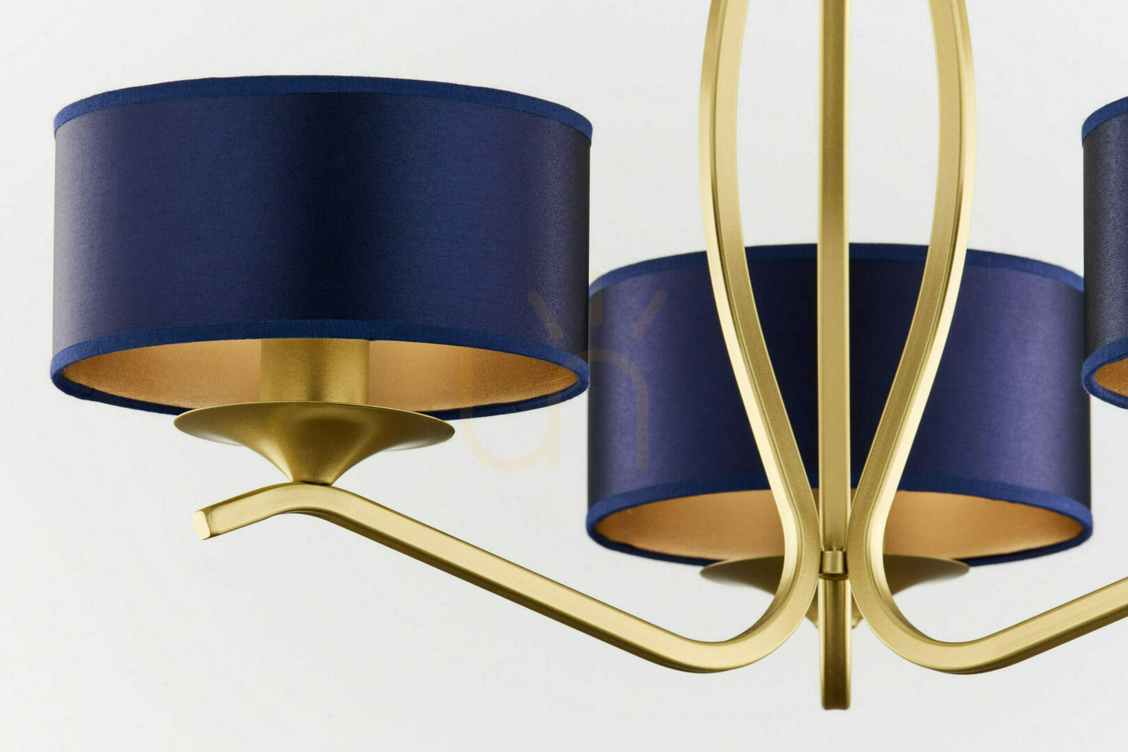 Show KASZMIR Chandelier Gold 3xE27/15W KASZMIR Chandelier Gold 3xE27/15W