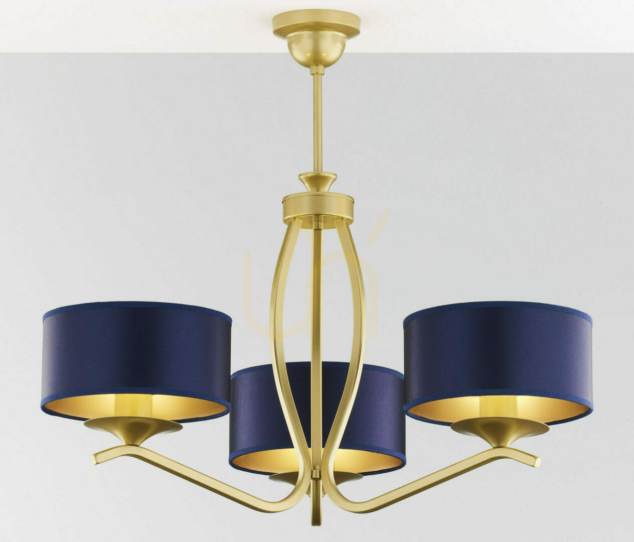 KASZMIR Kronleuchter Gold 3xE27/15W
