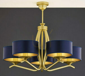 Chandelier KASZMIR Gold 5xE27/15W small 2
