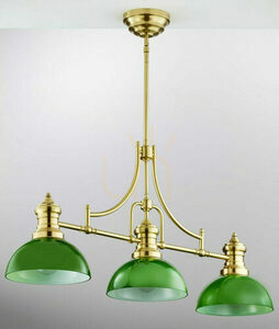 Jupiter PLATINO pendant brushed brass green 3xE27 121 cm 2074 small 1