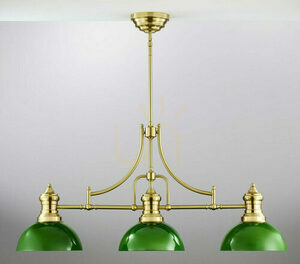 Jupiter PLATINO pendant brushed brass green 3xE27 121 cm 2074 small 3