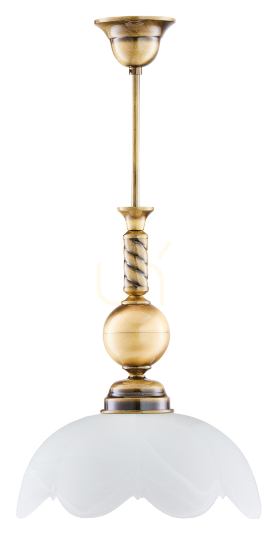 JUPITER Pendelleuchte aus Messing 1xE27/15W