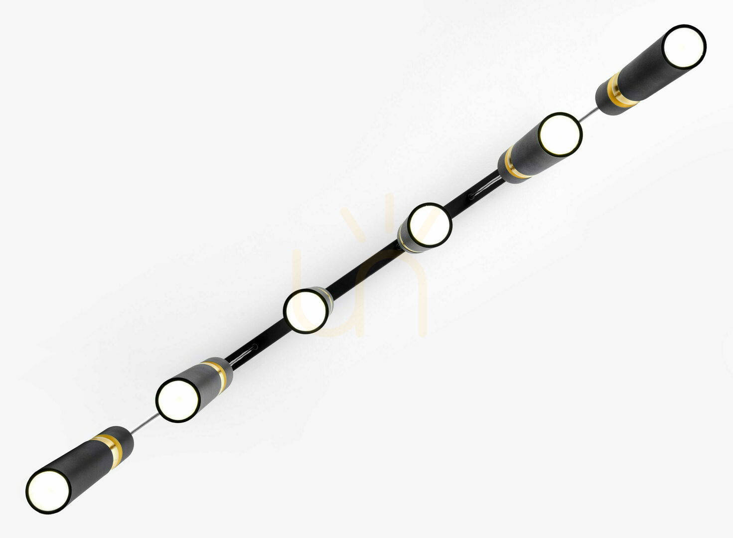 Preview ALAS Pendant Lamp Gold 6xG10/14W ALAS Pendant Lamp Gold 6xG10/14W