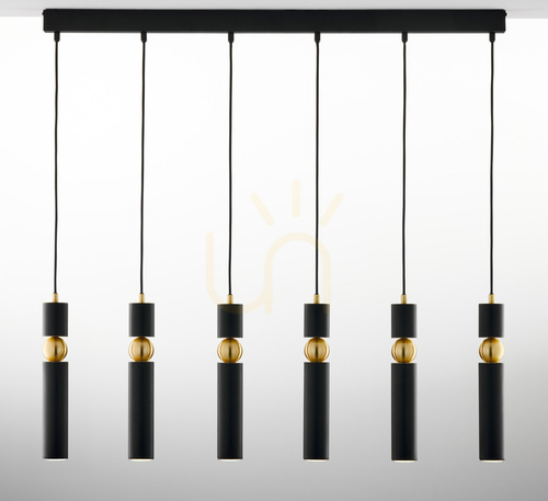 Check ALAS Pendant Lamp Gold 6xG10/14W