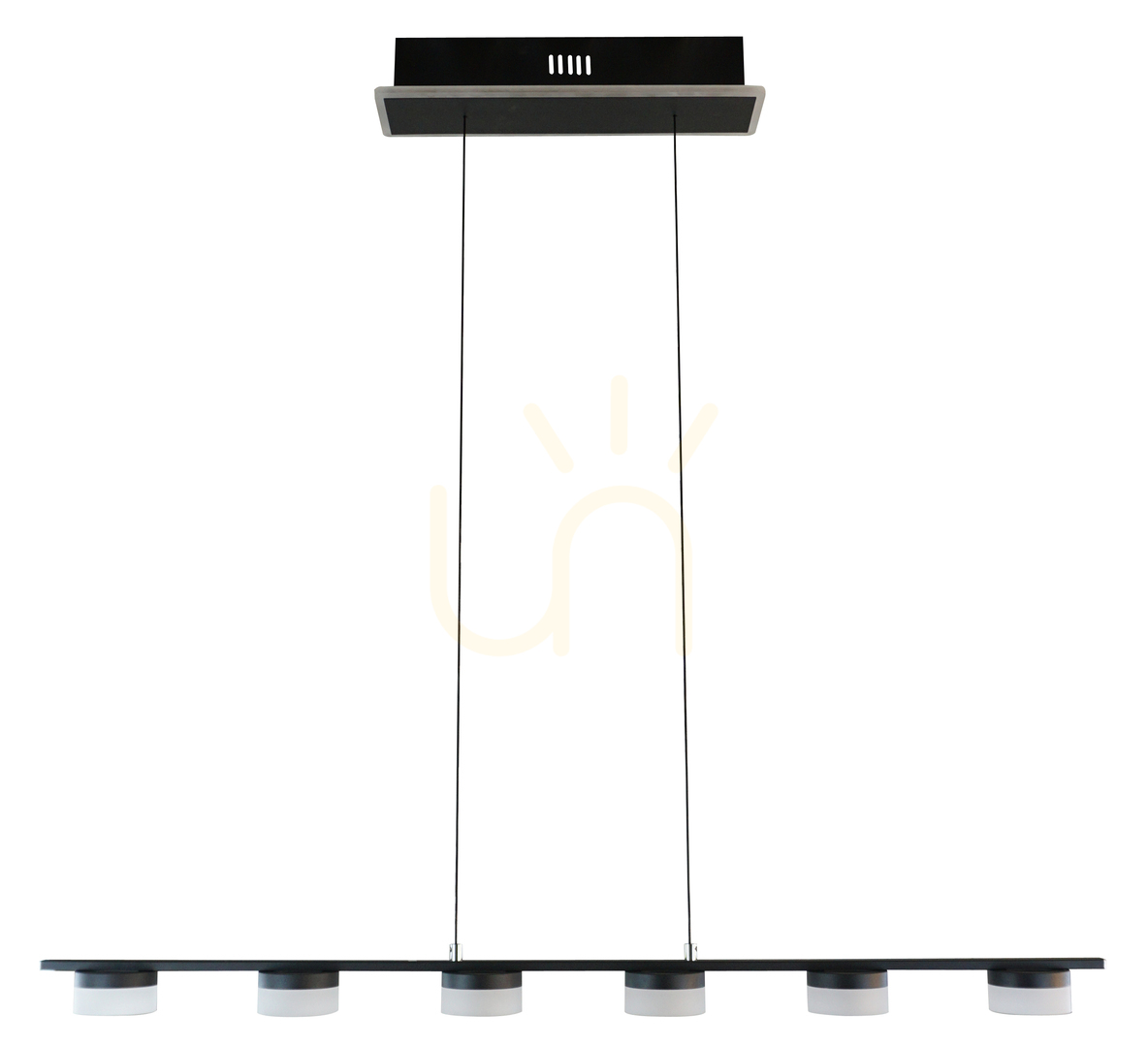 CASSIS six Pendelleuchte schwarz 7066-702 Aviano