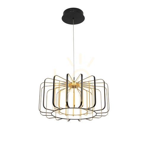 Check XARA 6210-0110L Aviano large single pendant lamp