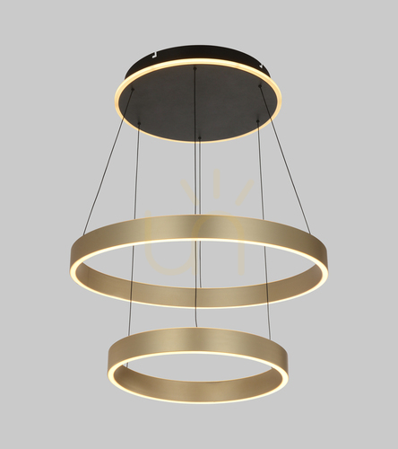 Check Marling gold double pendant lamp 6072-304 Aviano