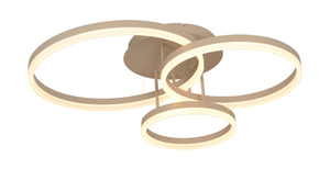 RAVELO triple ceiling lamp sand 9055-313 Aviano small 1