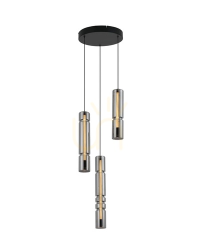 Check CILINDRO triple pendant lamp 6223-0310 Aviano