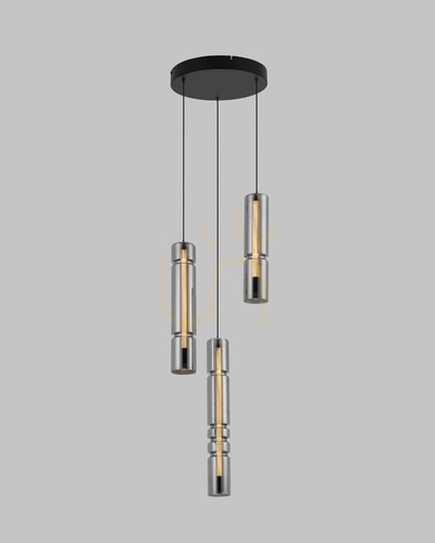 Check CILINDRO triple pendant lamp 6223-0310 Aviano