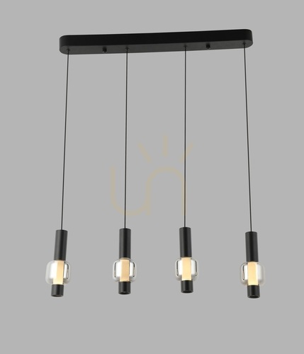 Check RONDA straight four pendant lamp 7224-0410 Aviano