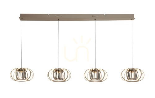 Check Aviano SALO 7033-413 cashmere black LED pendant 55 W 6200 lm 3000 K 130 cm