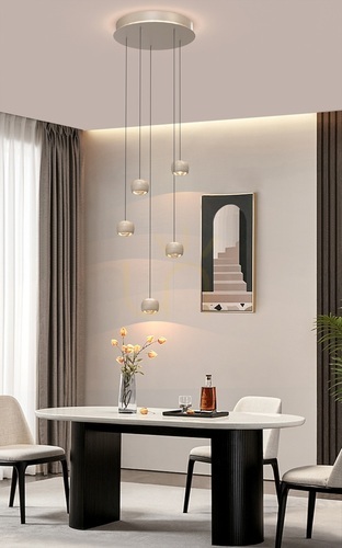 Check QUIBERON pendant lamp five 5039-513 Aviano