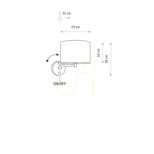 Check HOTEL MOOD wall lamp 11788 Nowodvorski
