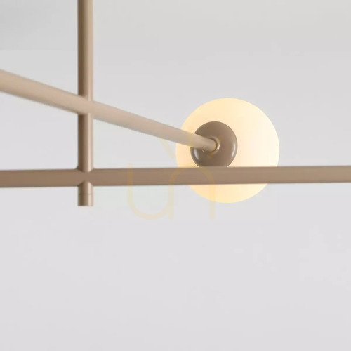 Check Aldex Pinne 4 beige ceiling light, 4×E14, 1080PL_L17