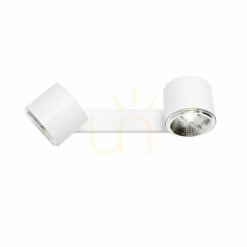 Check Wall Lamp Aldex Bot 2 White Metal GU10 1046D