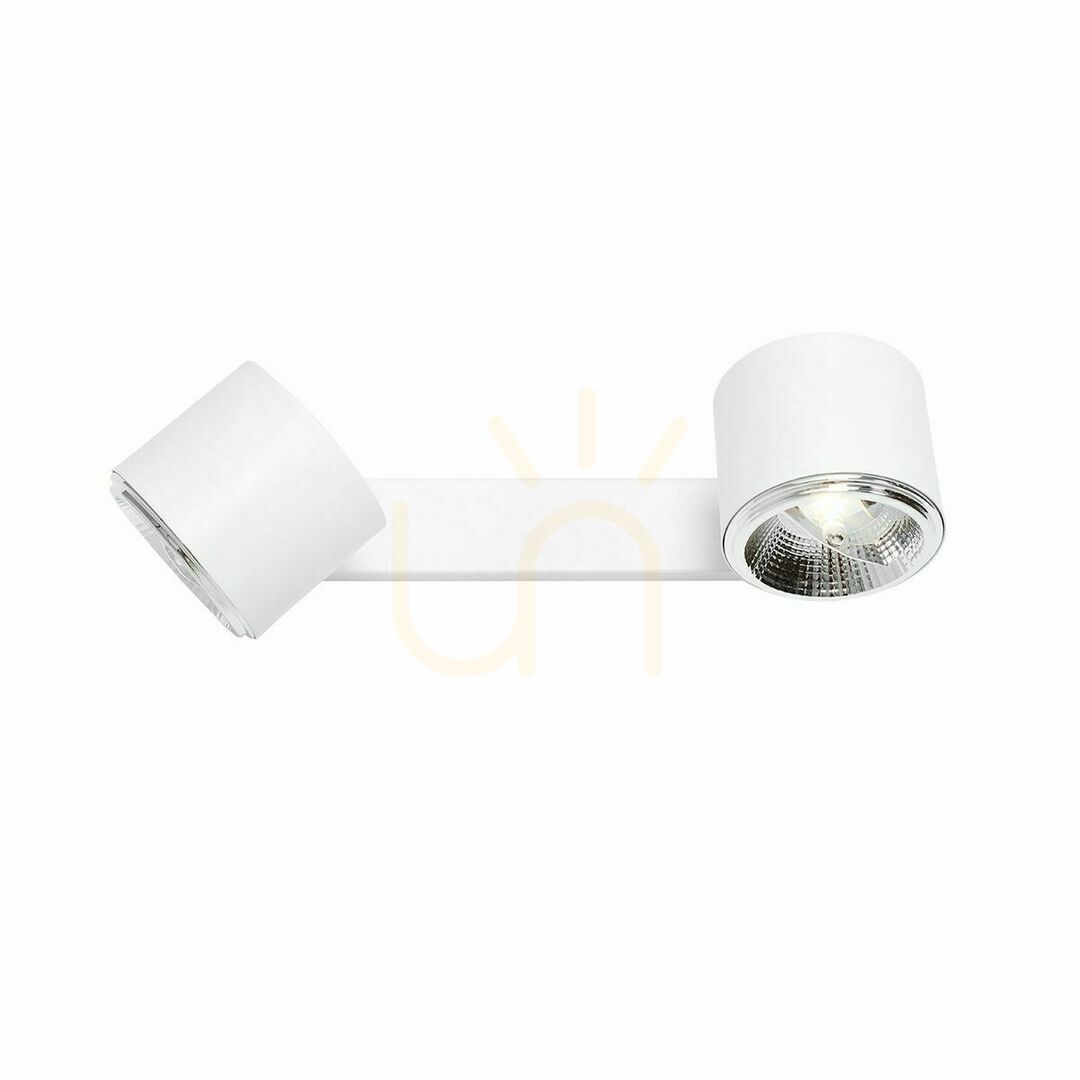 Wall Lamp Aldex Bot 2 White Metal GU10 1046D
