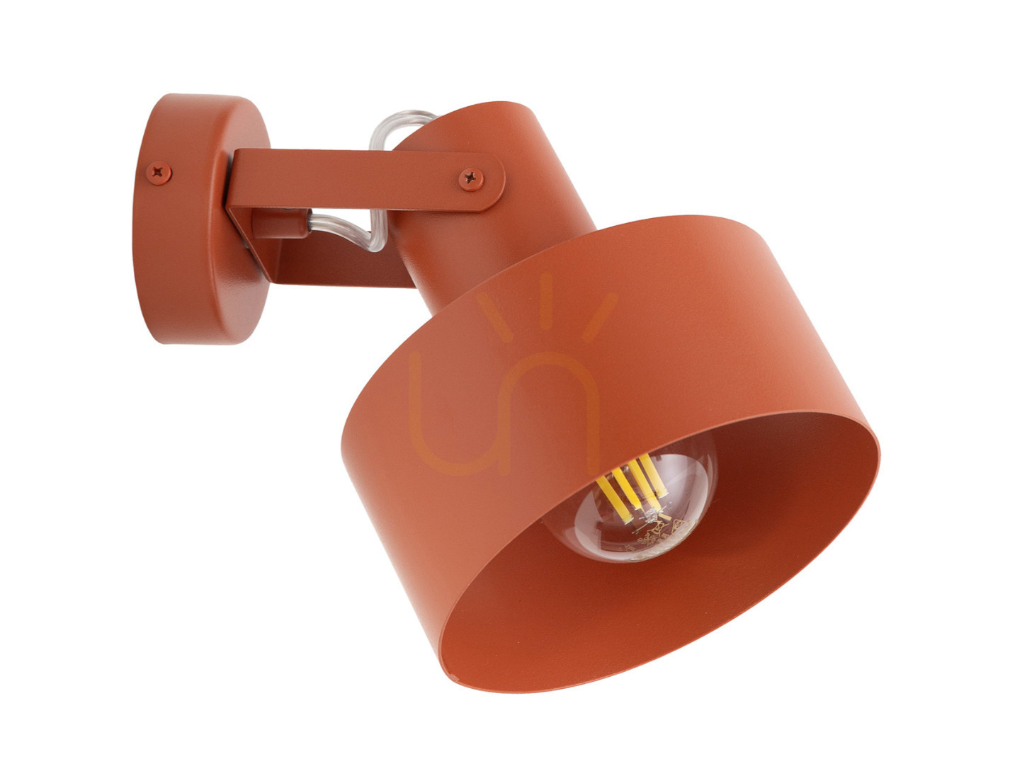 Wall Lamp Sigma RIF Brick Steel E27 15 cm 41439