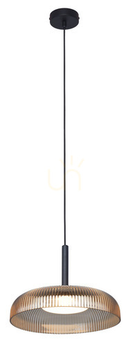 Check Pendant lamp Zuma Line SOLVIA P230757601 black 1xLED